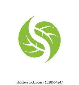 Go green illustration icon