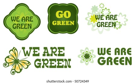 Go Green Labels