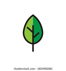 Go green leaf logo design vector