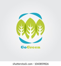 Go green logo