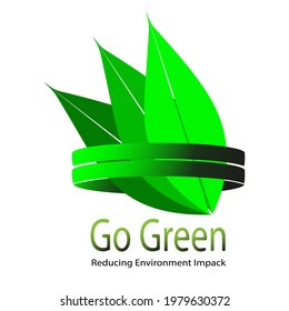 Go Green Logo and template 02