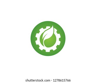 Go green logos and symbol 