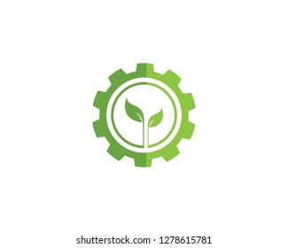 Go green logos and symbol 