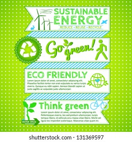 Go green poster