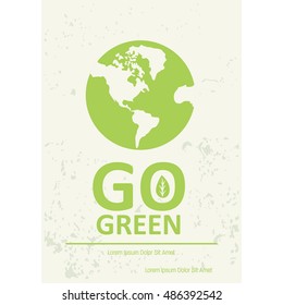 Go Green poster campaign. 