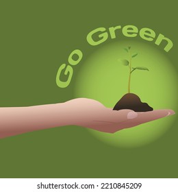 Go Green, save the Earth