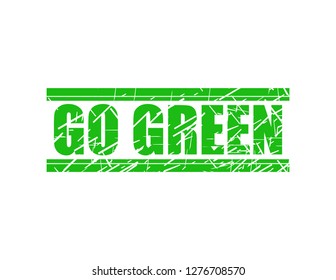 Go green green stamp