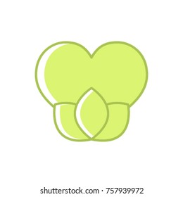 Go green vector icon