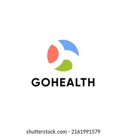 Go Health Logo Suitable Businesses Health Stock Vector (Royalty Free ...