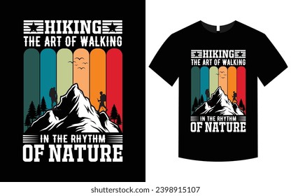 Go hiking worst case scenario you have to eat your friend T Shirt Design