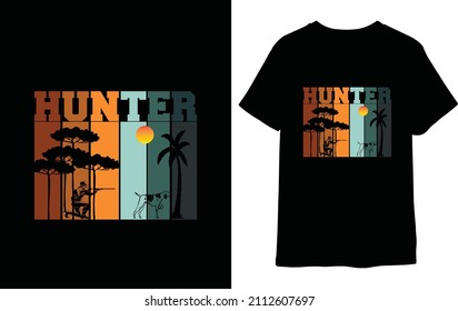 go for hunting vector t-shirt design