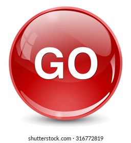 Go Button Stock Vector (Royalty Free) 409348003 | Shutterstock