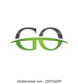 GO initial company green swoosh logo