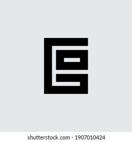 GO - Initials or logo. Design element or icon. G and O - monogram, logotype.