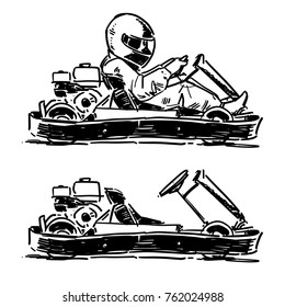 Go Kart Vector Images Stock Photos Vectors Shutterstock