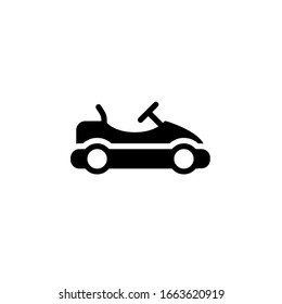 Go Kart Vector Icon Design On Stock Vector (Royalty Free) 1663620919 ...