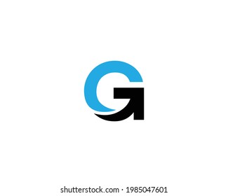 Go and Letter G Icon Vector Logo Template Illustration Design.