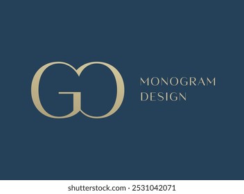 Ir letra logotipo ícone design. Monograma de iniciais de luxo estilo clássico.