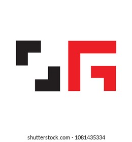 go letter vector logo