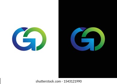 Go Logo Icon Vector Isolated