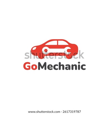 Go Mechanic Logo Sport Workshop