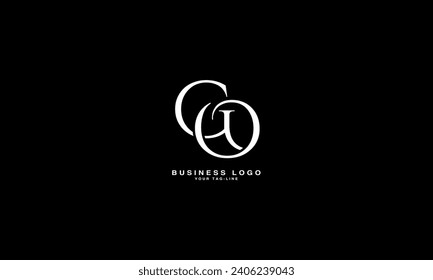 GO, OG, G, O, Abstract Letters Logo monogram