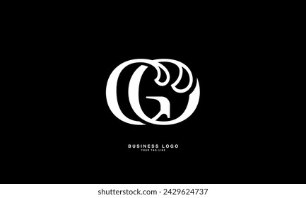 GO, OG, G, O, Abstract Letters Logo Monogram