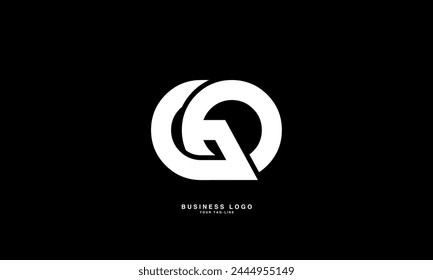 GO, OG, G, O, Abstract Letters Logo Monogram