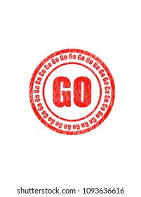 Go red stamp