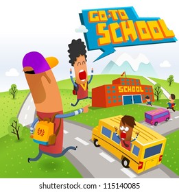 Go to school