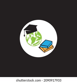 Go to school icon and symbol vector template