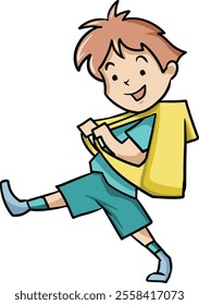 Go To School, Study, Kid, Student, Happy
