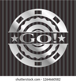 Go! silver emblem