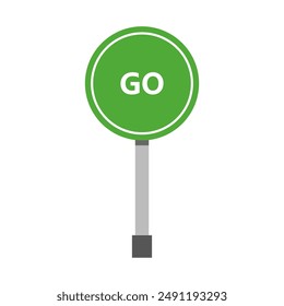 Go sing icon illustrated on background