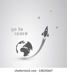 Go to Space Icon