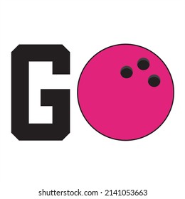 GO Sport Bowling illustrator Digital