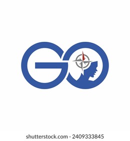 logotipo de go tb simple limpio y elegante 