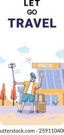 Let’s Go Travel - Modern Travel Illustration
This fresh and engaging travel-themed illustration is perfect for promoting travel experiences. 