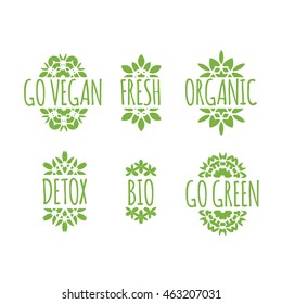Go Vegan label
