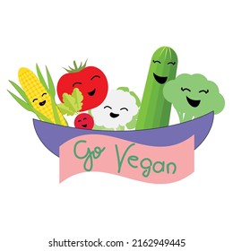 Go Vegan Vegetables Diet and Lifestyle