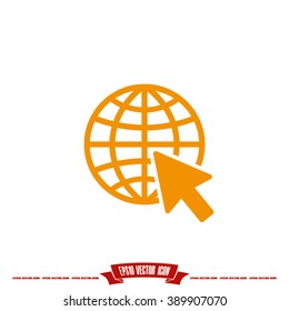 Go to web Icon