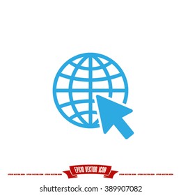 Go to web Icon