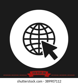 Go to web Icon