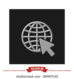 Go to web Icon