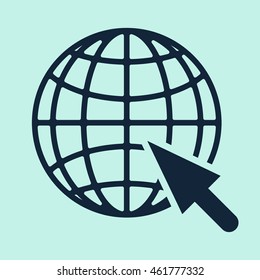 Go to web Icon