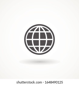 Go to web Icon isolated on white background. Website pictogram. Internet symbol for your web site design, logo, app, UI.