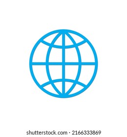 Go to web icon simple design vector.