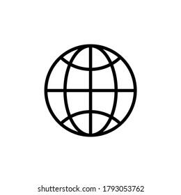 Ir a la ilustración vectorial del símbolo de icono web
