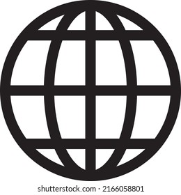 go to web icon symbol vector on white.eps
