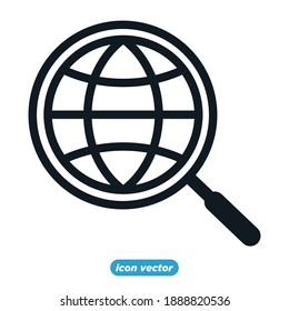 Go to web icon template color editable. Go to web symbol vector illustration for graphic and web design.